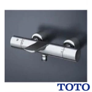 TOTO TBV01405J 壁付サーモスタット混合水栓(ストレート脚）