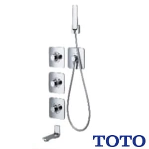 TOTO TBX19A1 ホース付シャワーヘッド（スプレー、1400mm、エルボ付）
