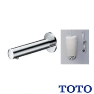 TOTO TENA23AL 壁付自動水栓（サーモ、AC100V）