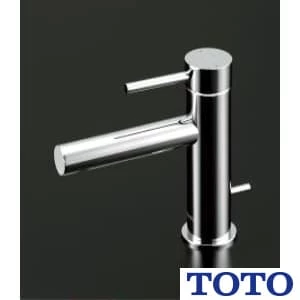 TOTO TLCC31ES 洗面所･洗面台用 台付シングル混合水栓（エコシングル、ワンプッシュ、丸型、共用）