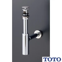 TOTO TLDP1101JA 洗面器用壁排水金具（32mm･ボトルトラップ･ワンプッシュ）