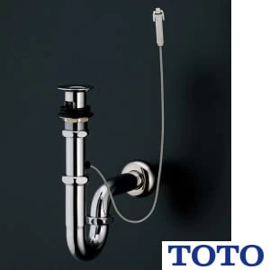 TLDP2201JA 洗面器用壁排水金具(32mm･Pトラップ･ワンプッシュ式)