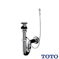 TOTO TLDP2201JA 洗面器用壁排水金具(32mm･Pトラップ･ワンプッシュ式)