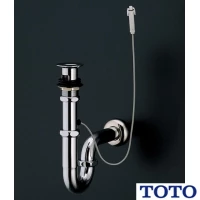 TOTO TLDP2205JA 洗面器用壁排水金具(32mm･Pトラップ･ワンプッシュ･ボタン付)