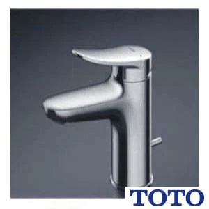 TLS04302JA 洗面所･洗面台用 台付シングル混合水栓（エコシングル、ワンプッシュ、共用）