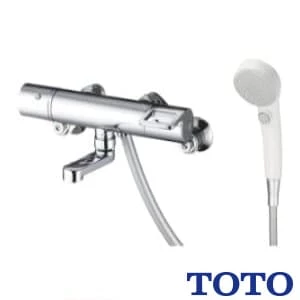 TOTO TMGG40SEWR 壁付サーモスタット混合水栓（エアインクリック、調圧弁）