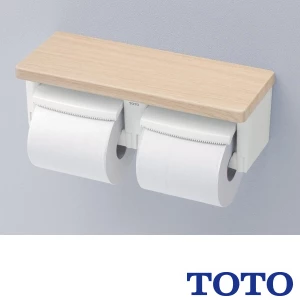 TOTO YH600FMR#NW1 棚付二連紙巻器