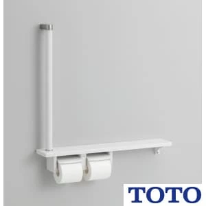 TOTO YHB63F#EL 木製手すり 紙巻器一体型 棚一体タイプ