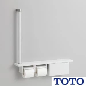 TOTO YHB63FB#EL 木製手すり 紙巻器一体型 棚一体タイプ(収納付）