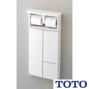 TOTO YSC26N#NW1 二連紙巻器一体型収納キャビネット