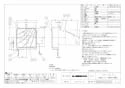 三菱電機 EX-15LF5 納入仕様図 標準換気扇ﾌｨﾙﾀｰｺﾝﾊﾟｯｸ 交換形 連動式 納入仕様図2