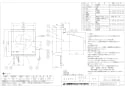 三菱電機 EX-15LFH5-M 納入仕様図 標準換気扇ﾌｨﾙﾀｰｺﾝﾊﾟｯｸ 再生形 連動式 納入仕様図1