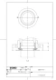 TOTO HH01003R 取替えアダプター 商品図面 取替えアダプター 商品図面1