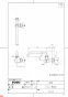 TOTO T31S20 商品図面 泡まつキャップ付きタイプ･横形自在水栓 商品図面1