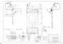 TOTO TCF5533AUYR#NW1 商品図面 ウォシュレットPS2 商品図面1