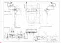 TOTO TCF5810ADY#NW1 商品図面 ウォシュレット アプリコットP AP1A 商品図面1