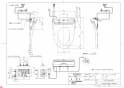 TOTO TCF5810AEY#NW1 商品図面 ウォシュレット アプリコットP AP1A 商品図面1