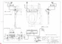 TOTO TCF5810AMYR#NW1 商品図面 ウォシュレット アプリコットP AP1A 商品図面1