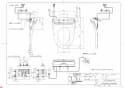 TOTO TCF5810AUYR#NW1 商品図面 ウォシュレットアプリコットP AP1A 商品図面1