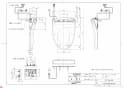 TOTO TCF5810R#NW1 商品図面 ウォシュレット アプリコットP AP1 商品図面1