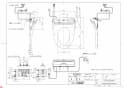 TOTO TCF5820AMP#NW1 商品図面 ウォシュレットアプリコットP（温風乾燥付き）AP1AK 商品図面1