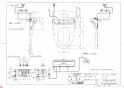 TOTO TCF5820AUPR#NW1 商品図面 ウォシュレット アプリコットP AP1AK 商品図面1