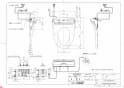 TOTO TCF5820AUP#NW1 商品図面 ウォシュレットアプリコットP（温風乾燥付き）AP1AK 商品図面1