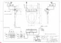 TOTO TCF5830AEPR#NW1 商品図面 ウォシュレット アプリコットP AP2A 商品図面1