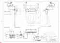 TOTO TCF5840ADP#NW1 商品図面 ウォシュレット アプリコットP AP2AK 商品図面1