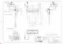 TOTO TCF5840PR#NW1 商品図面 ウォシュレット アプリコットP AP2K 商品図面1