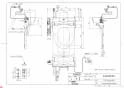 TOTO TCF585AUPR#NW1 商品図面 ウォシュレットP 商品図面1