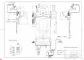 TOTO TCF585AUYS#NW1 商品図面 ウォシュレットP 商品図面1