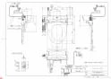 TOTO TCF586AEYR#NW1 商品図面 ウォシュレットP 商品図面1