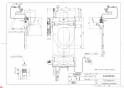 TOTO TCF586AUYR#NW1 商品図面 ウォシュレットP 商品図面1