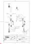 TOTO TEN42AE1A 商品図面 台付自動水栓セット 商品図面1
