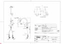 TOTO TKF51PNZ 商品図面 キッチン用水栓 ミキシング混合栓 商品図面1