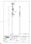 TOTO TL4D1FU 商品図面 分解図 ストレート形止水栓 商品図面1