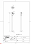 TOTO TL4DU 商品図面 ストレート形止水栓 商品図面1