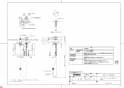 TOTO TL834EGR 商品図面 台付シングルレバー混合水栓 商品図面1