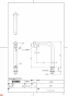 TOTO TLC11C2 商品図面 ホーム立水栓 商品図面1