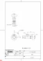 TLC4A1 商品図面 アングル形止水栓（フレキホース付、共用） 商品図面1