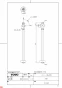 TOTO TLC4B9 商品図面 ストレート形止水栓 商品図面1