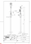 TOTO TLC4BF 商品図面 ストレート形止水栓 商品図面1