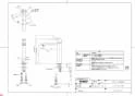 TOTO TLCF31EL1 商品図面 洗面所･洗面台用 シングルレバー混合栓 商品図面1