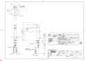 TOTO TLCF31ELZ 商品図面 シングルレバー混合栓 商品図面1