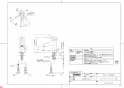 TOTO TLS01302JA 商品図面 洗面所･洗面台用 台付シングル混合栓 商品図面1