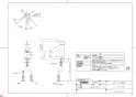 TOTO TLS01303JA 商品図面 洗面所･洗面台用 台付シングル混合水栓（エコシングル、共用） 商品図面1