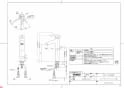 TOTO TLS01305JA 商品図面 洗面所･洗面台用 台付シングル混合水栓（エコシングル、ワンプッシュ、共用） 商品図面1