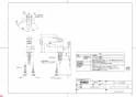 TOTO TLS04302JA 商品図面 洗面所･洗面台用 台付シングル混合水栓（エコシングル、ワンプッシュ、共用） 商品図面1