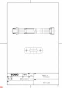TOTO TN111L86 給水ホース 商品図面 給水ホース 商品図面1